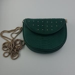 Rebecca Minkoff Green Chain Crossbody Bag